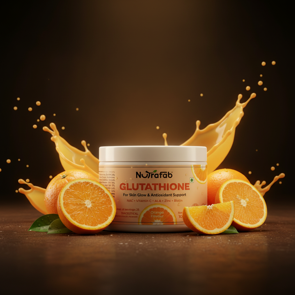 Cinematic Orange Backdrop
